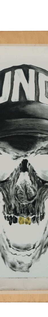 Obra original "Skull X" de Néstor Reinaldo