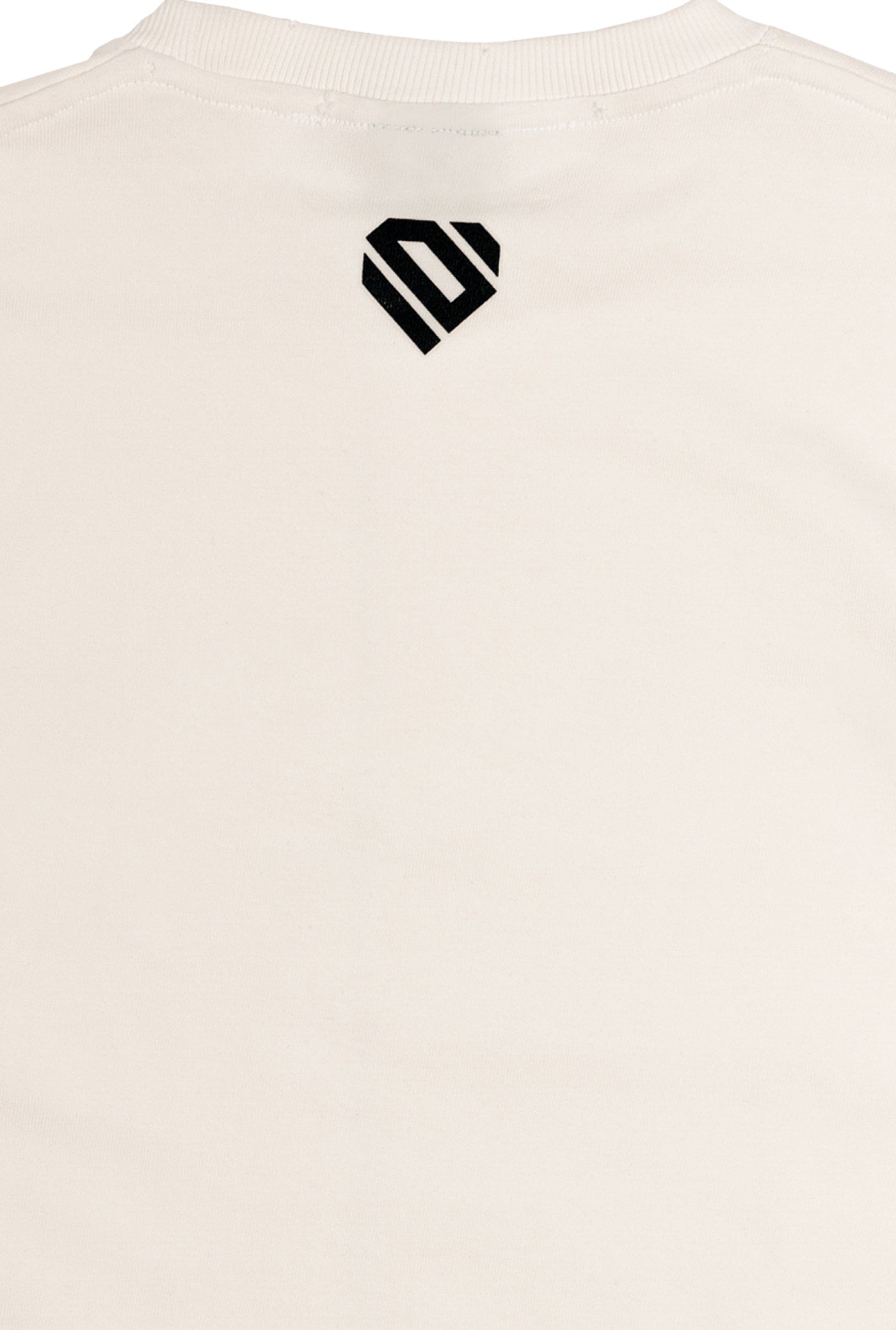Off-white Cotton Printed Oversize T-Shirt
