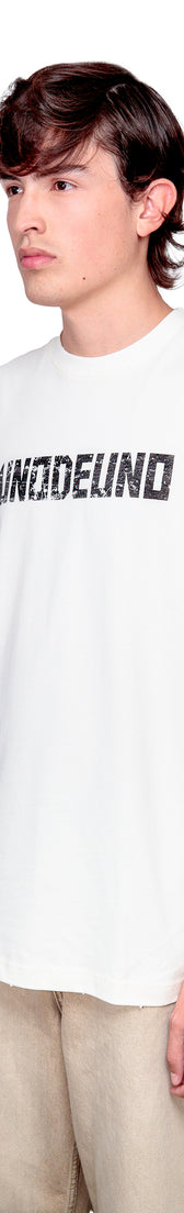 Off-white Cotton Printed Oversize T-Shirt