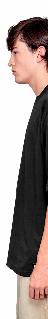 Anthracite Cotton Oversize T-Shirt