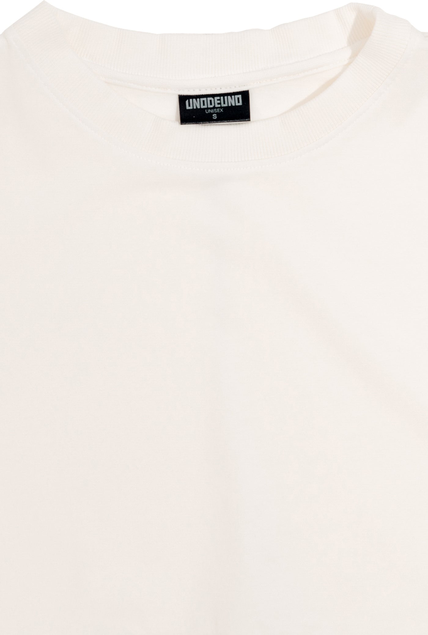 Off-white Cotton Crop Top