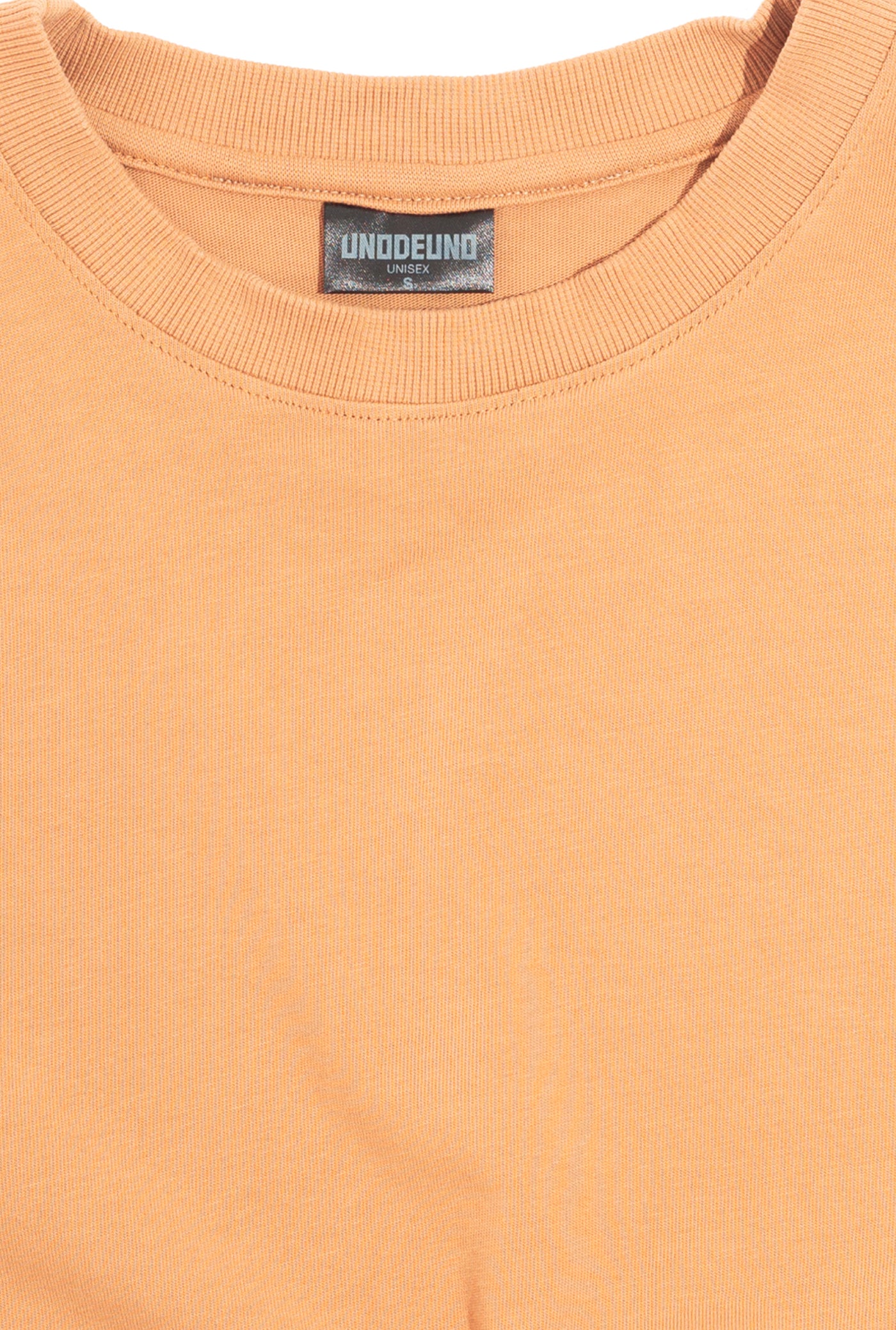 Camel Cotton Crop Top T-Shirt